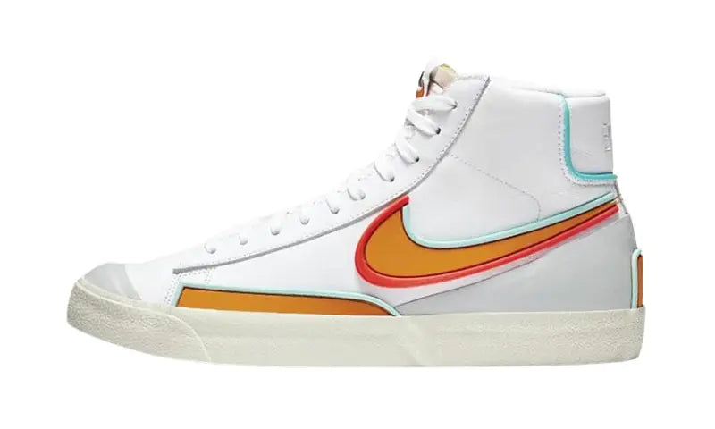 Nike Blazer Mid Infinite White Kumquat - MTHOR SHOP