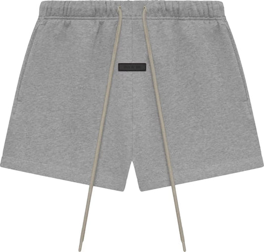 Fear of God Essentials Fleece Running Short Dark Heather Oatmeal