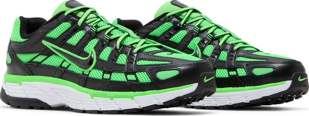 Pair Nike P-6000 Green Strike