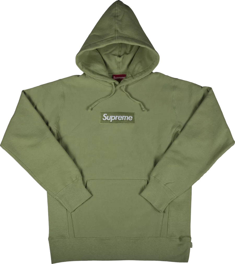 Supreme Box Logo Hooded Sweatshirt (FW23) Dark Sand