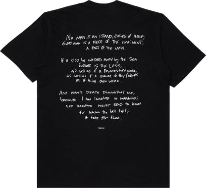 Supreme Corteiz Rules The World Tee Black