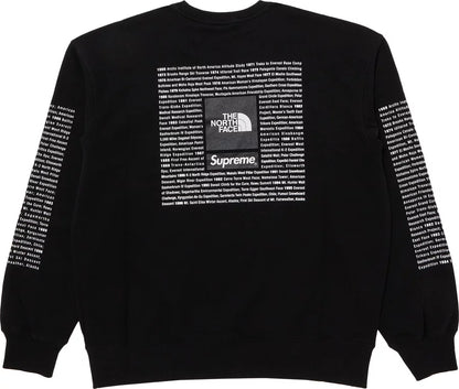 Supreme The North Face Crewneck Black