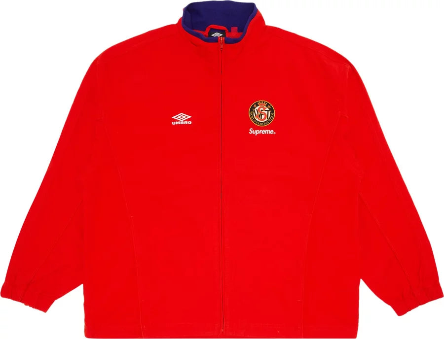 Supreme Umbro Cotton Ripstop Track Jacket Red