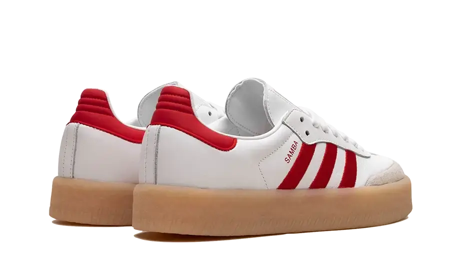 Adidas Sambae White Better Scarlet Gum