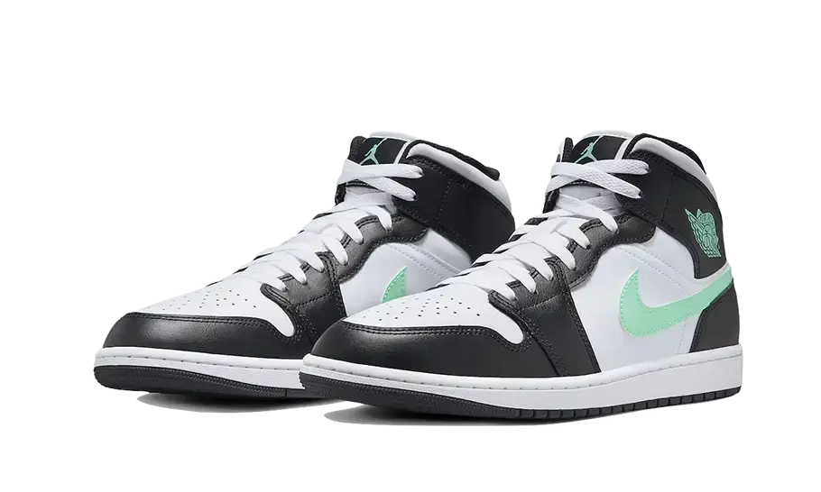 Air Jordan 1 Mid Green Glow 