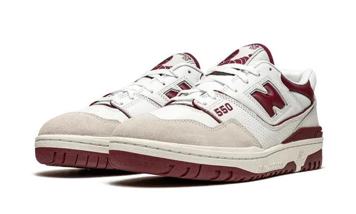 New Balance 550 Sea Salt Burgundy - BB550LI1