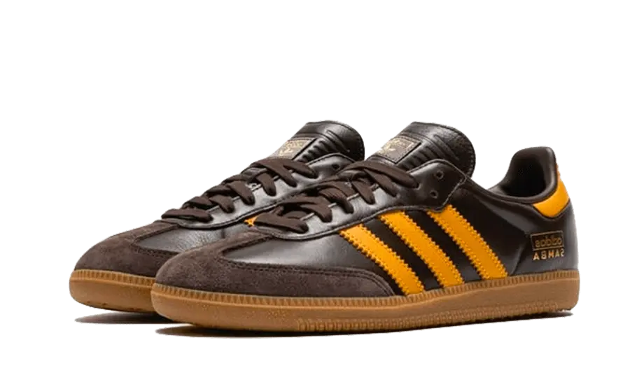 Adidas-Samba-OG-Dark-Brown-Yellow