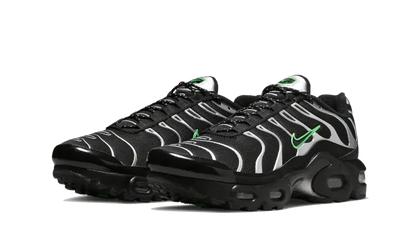 Air Max Plus Black Silver Green Strike