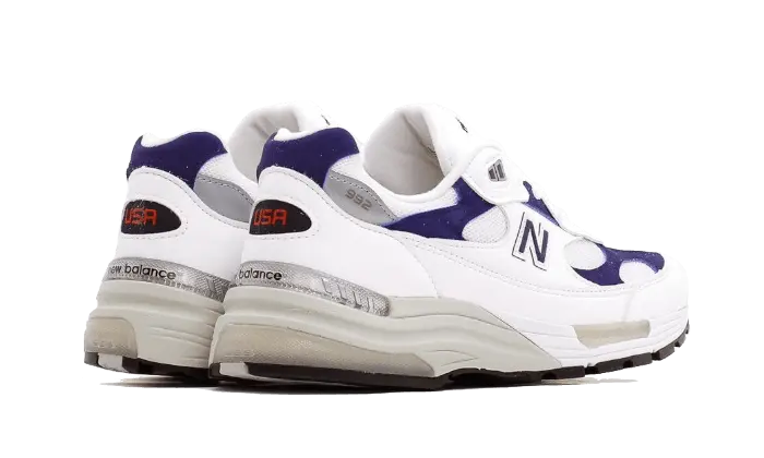 New Balance 992 White Navy - M992EC