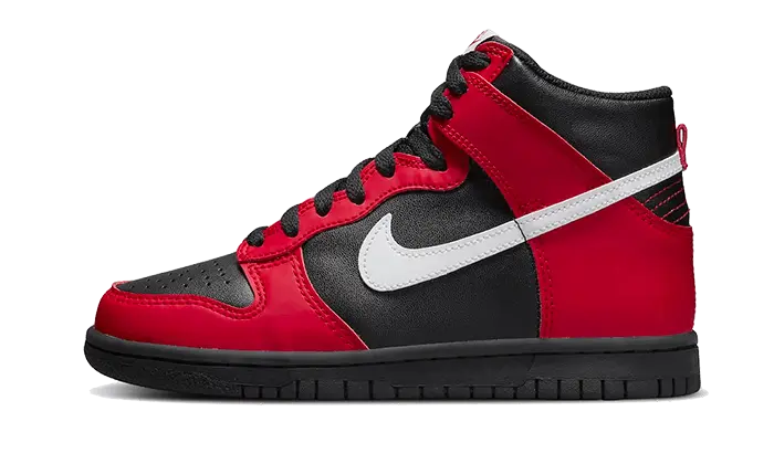 Nike Dunk High Black Red