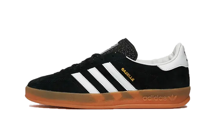 Adidas Gazelle Black White Gum