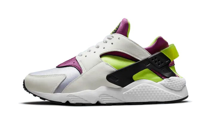 Nike Air Huarache Run Neon Yellow Magenta (2021) - DD1068-104