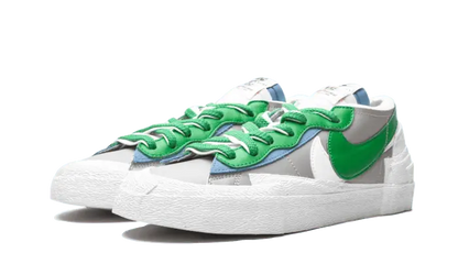 Nike Blazer Low Sacai Medium Grey Classic Green - DD1877-001