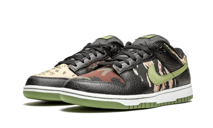 Nike Dunk Low SE Black Multi-Camo (Crazy Camo) - DH0957-001