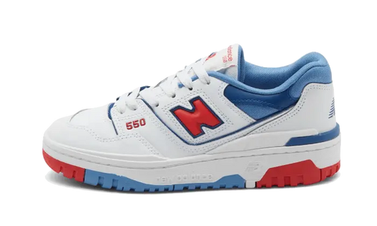 New Balance 550 White True Red