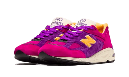 New Balance 990v2 MiUSA Teddy Santis Purple Yellow