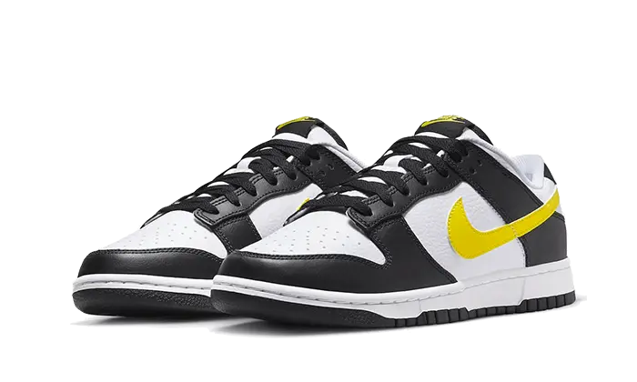 Nike Dunk Low Black Yellow White