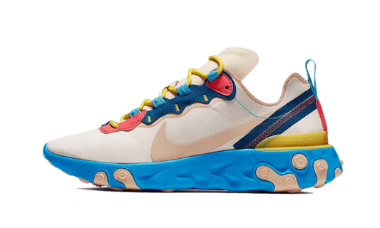 Nike React Element 55 Tan Blue Red - BQ2728-201