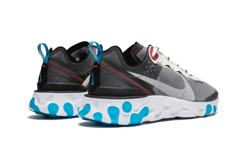 Nike React Element 87 Dark Grey Photo Blue