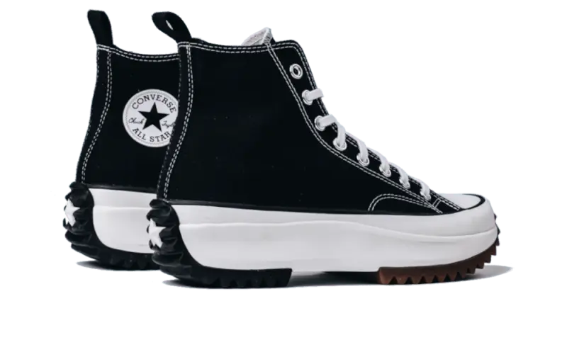 Converse Run Star Hike Hi Black White Gum - 166800C