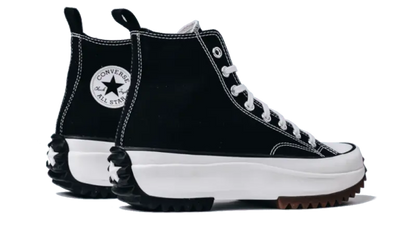 Converse Run Star Hike Hi Black White Gum - 166800C