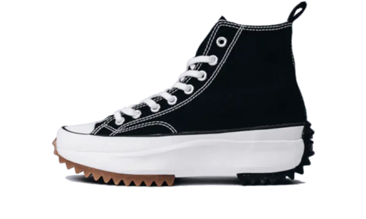 Converse Run Star Hike Hi Black White Gum - 166800C