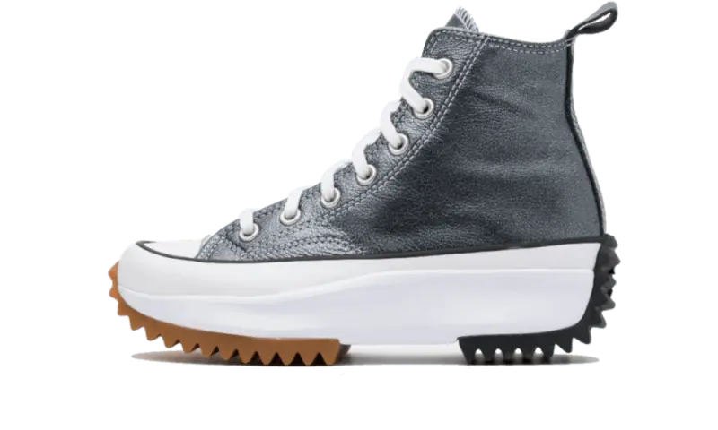 Converse Run Star Hike Hi Metallic Black - 169241C