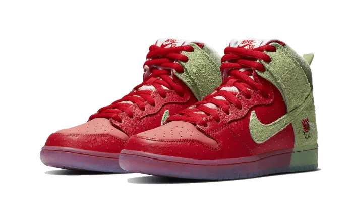 Nike SB Dunk High Pro QS Strawberry Cough - CW7093-600