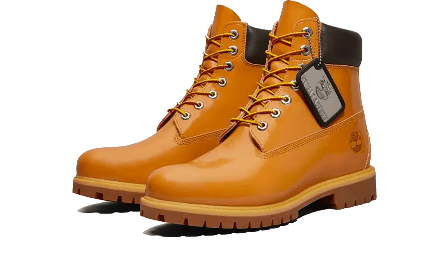 Timberland Veneda 6" Patent Leather Boot Wheat Patent