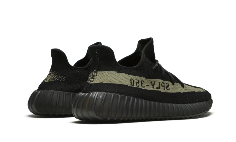 Adidas Yeezy Boost 350 V2 Black Green - BY9611