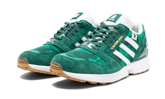 Adidas ZX 8000 Green Bape Undefeated - FY8851